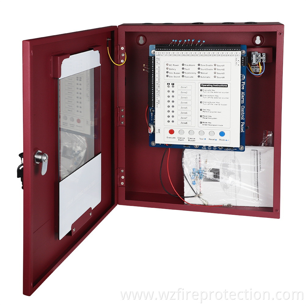 Conventional fire smoke detector controller